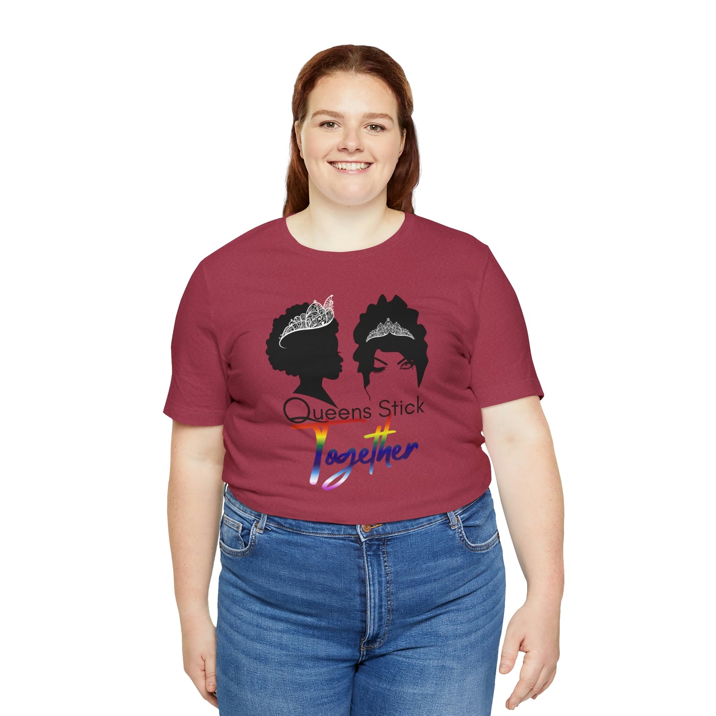 Queens Stick Together - LGBTQ - Short Sleeve Tee