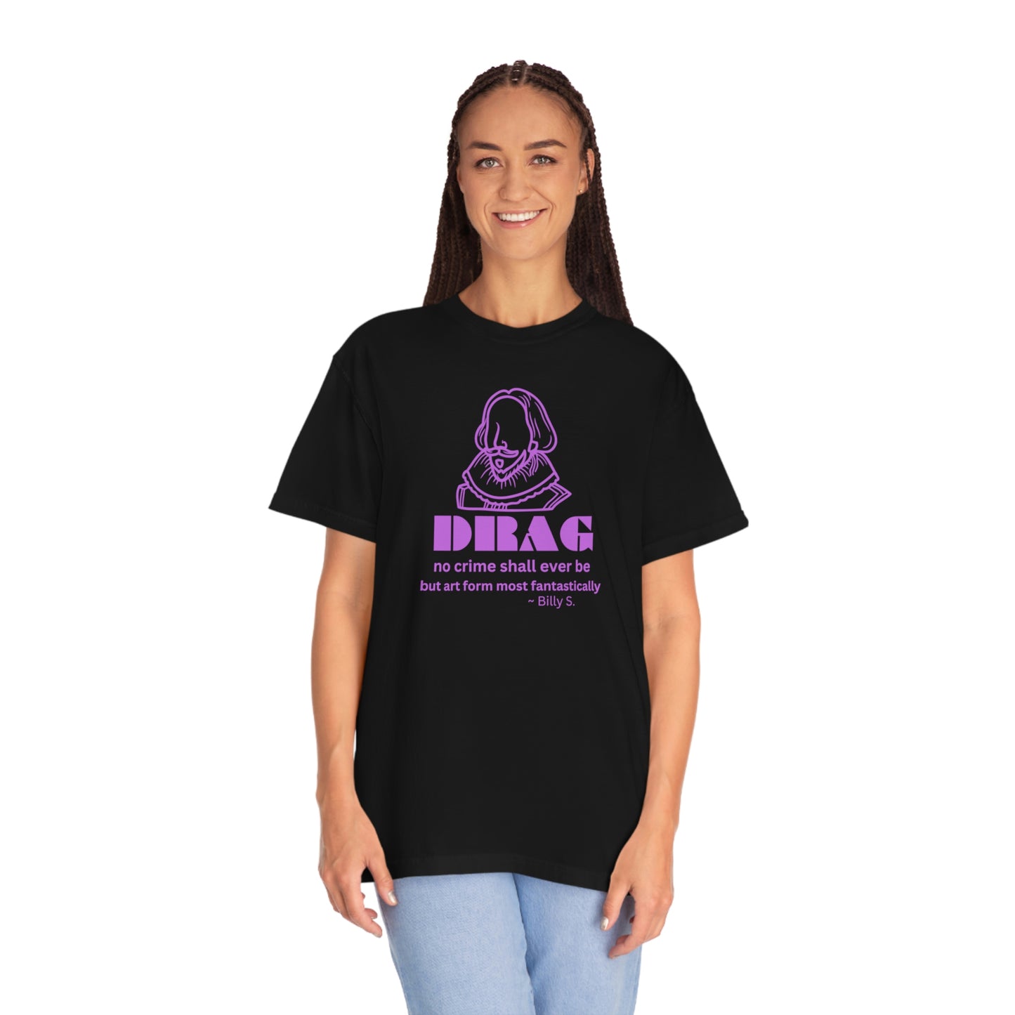 DRAG No Crime Shall Ever Be - LGBT Funny Tee