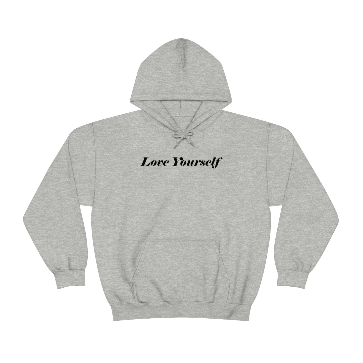 Love Yourself - Dear Human behind me. - Unisex Heavy Blend™ Hooded Sweatshirt