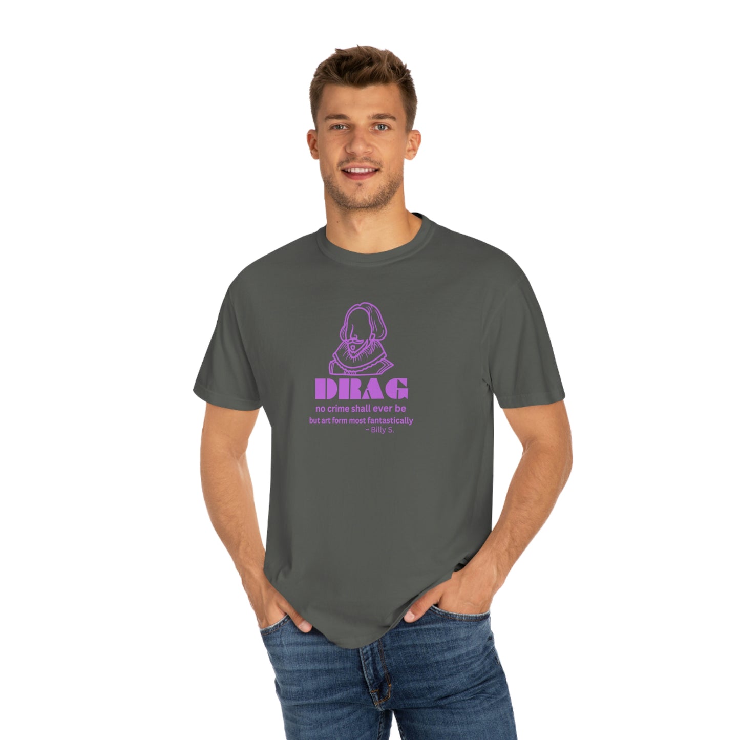 DRAG No Crime Shall Ever Be - LGBTQ Funny Tee