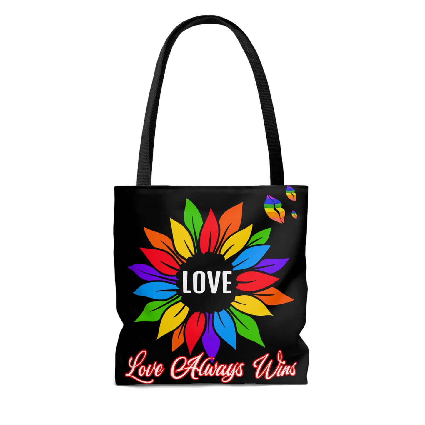 Love Always Wins - Traditional Rainbow - Tote Bag (AOP)