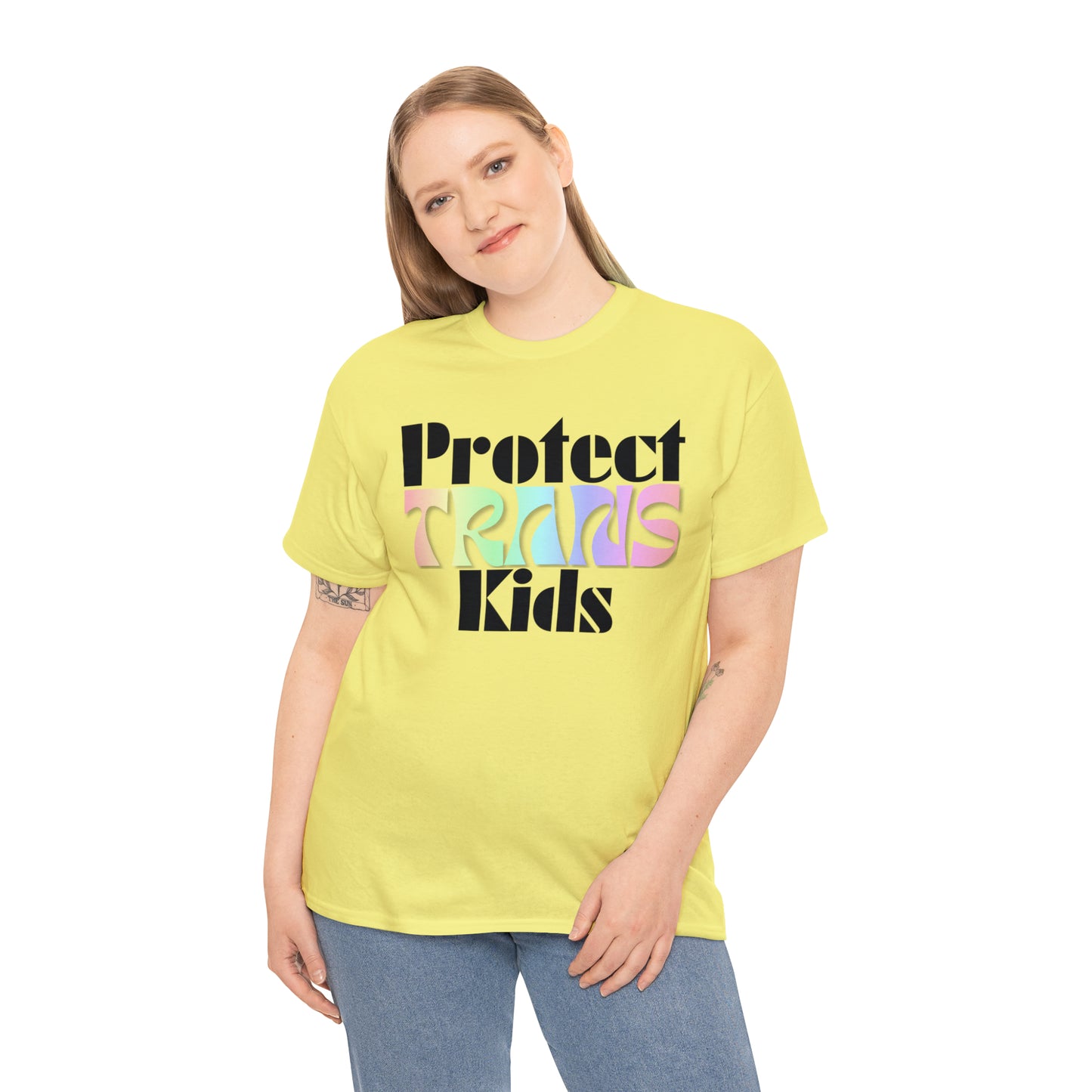 Protect TRANS Kids - Light Color Cotton Tee