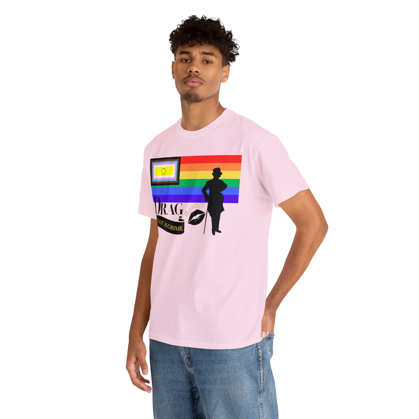 Drag is Not a Crime - Victor Victoria/Burlington Bertie Bow Spoof Cotton Tee