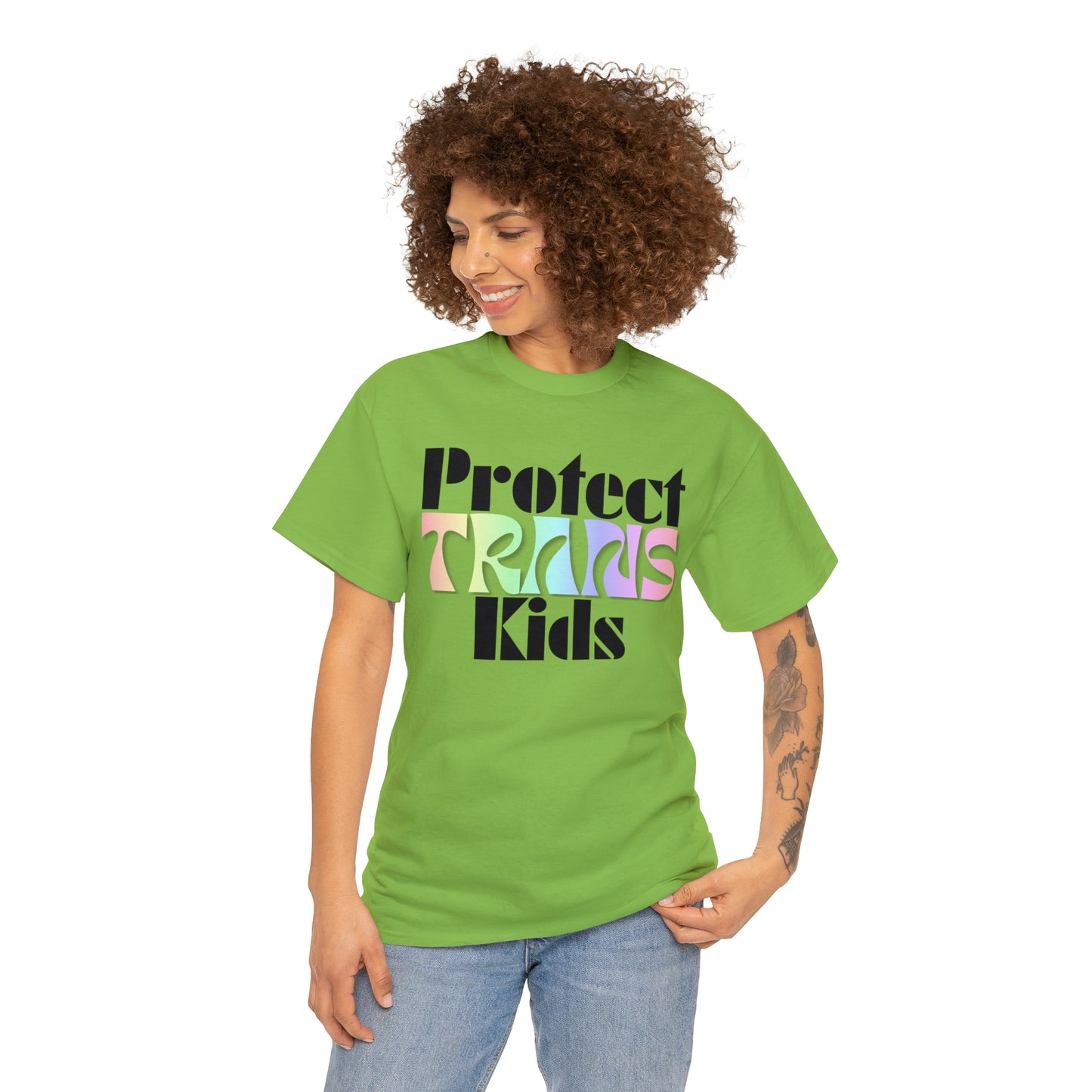 Protect TRANS Kids - Light Color Cotton Tee