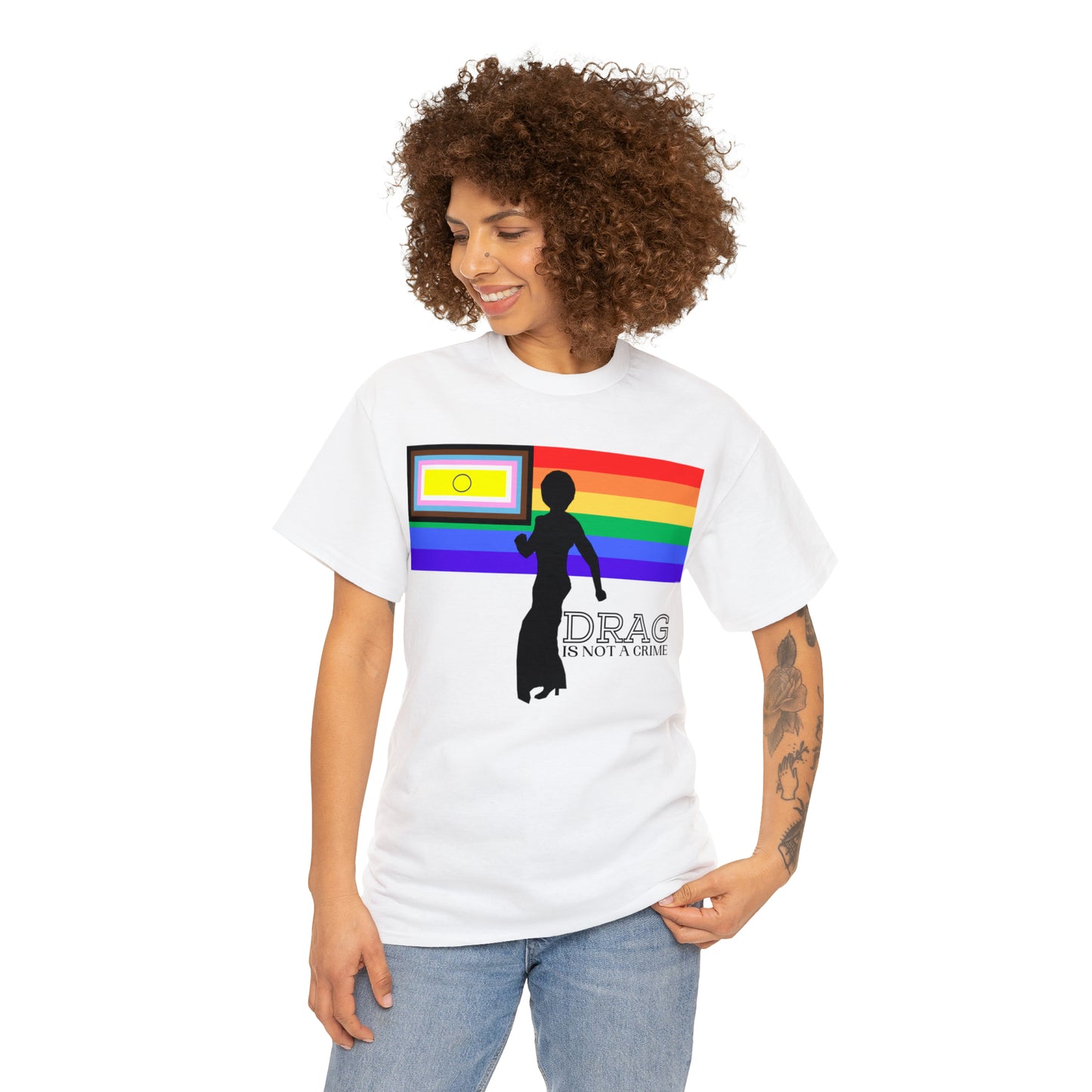 DRAG is Not a Crime - Tootsie Spoof - Cotton Tee