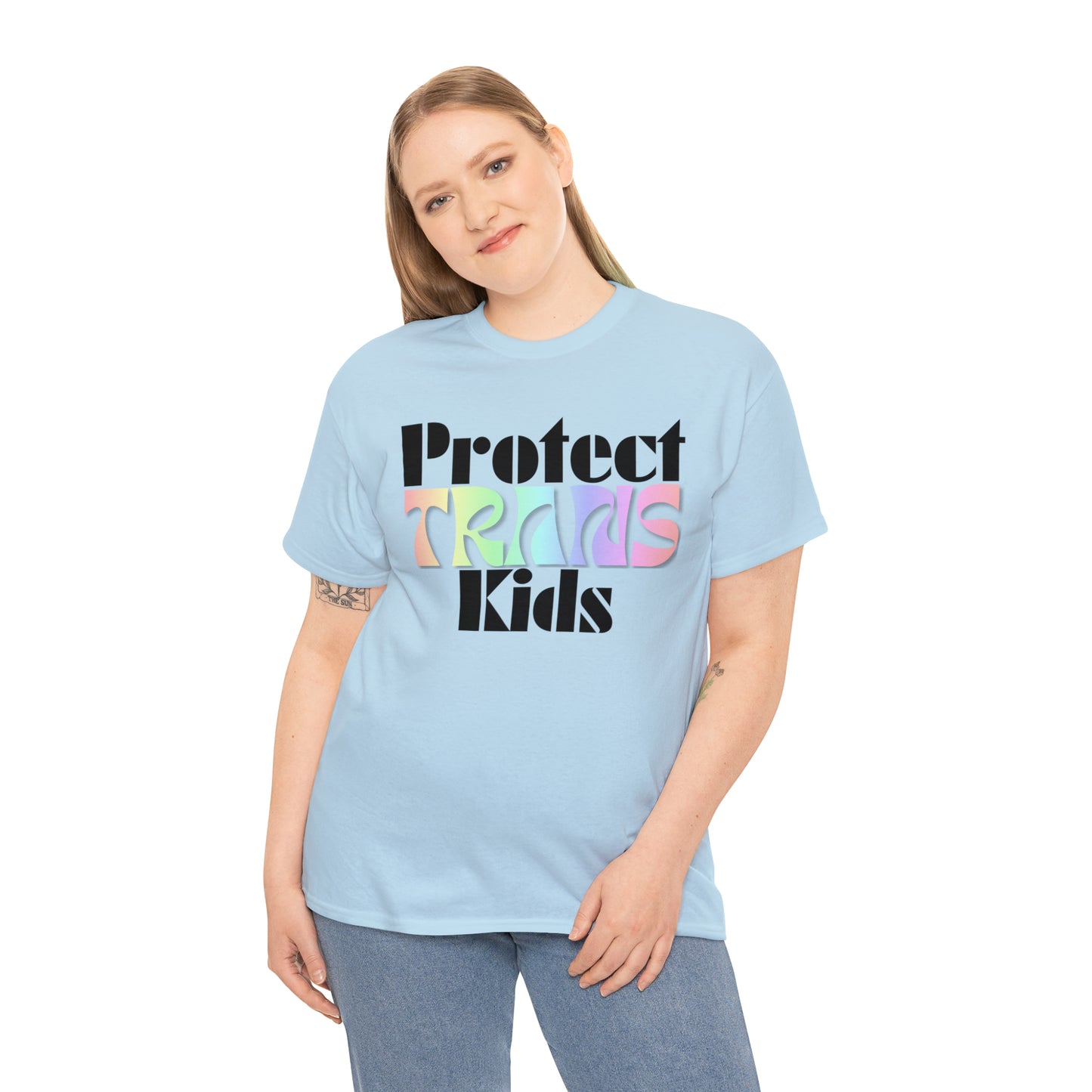 Protect TRANS Kids - Light Color Cotton Tee