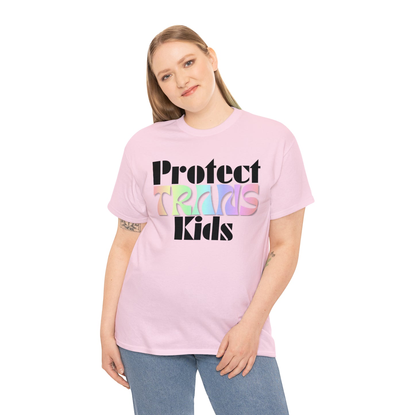 Protect TRANS Kids - Light Color Cotton Tee